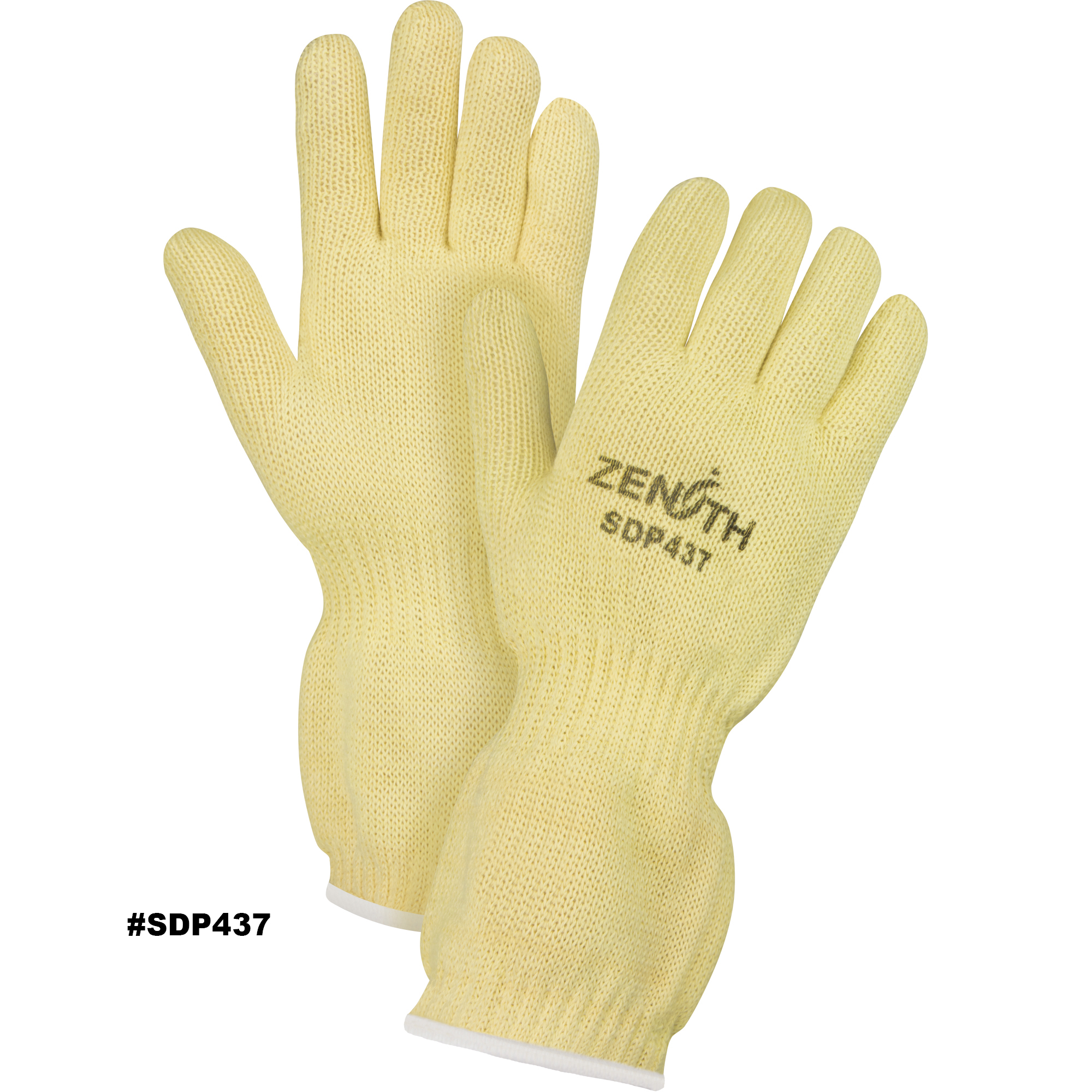 Zenith Heat-Resistant Gloves, Twaron®, Large, Protects Up To 482° F (250° C) Model: SDP437