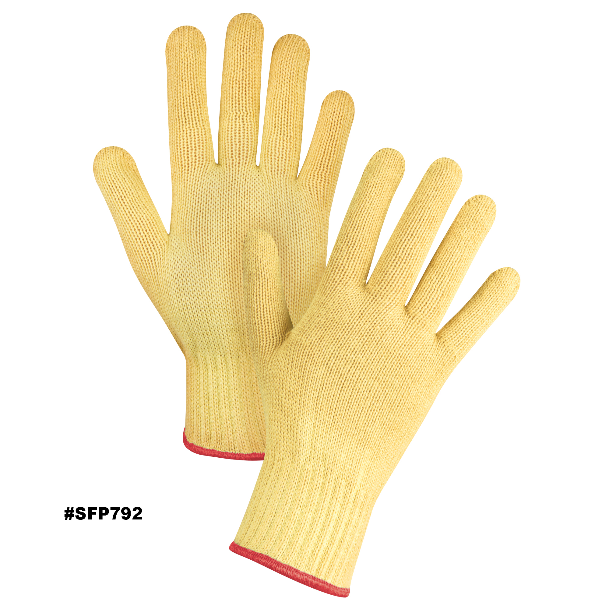 Zenith String Knit Gloves, Size Small/7, 7 Gauge, Kevlar® Shell, EN 388 Level 3/ASTM ANSI Level A2 Model: SFP792