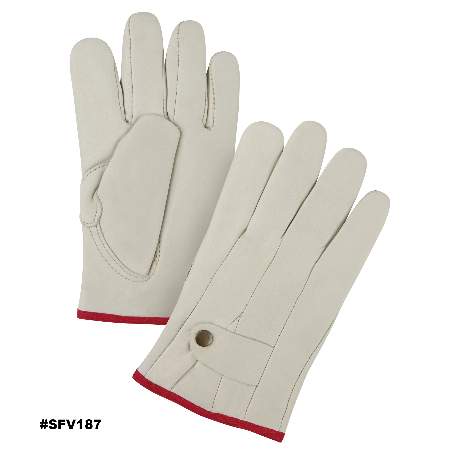 Zenith Premium Quality Grain Cowhide Ropers Glove Model: SFV183
