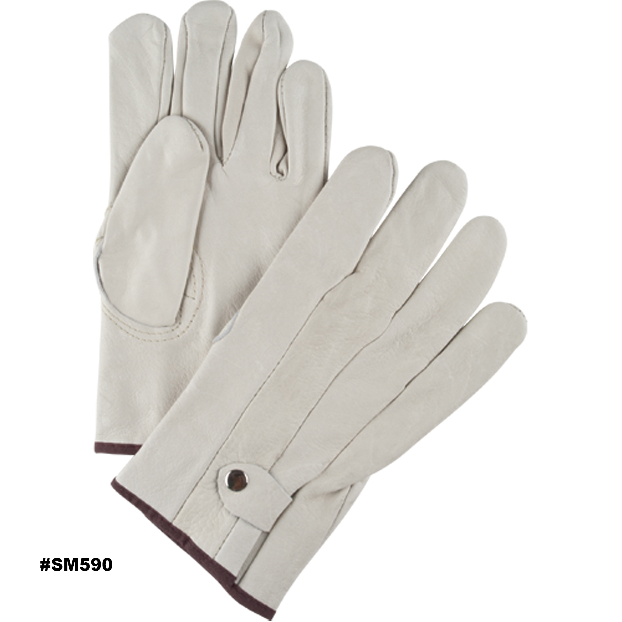 Standard Quality Grain Cowhide Ropers Glove Model: SM590